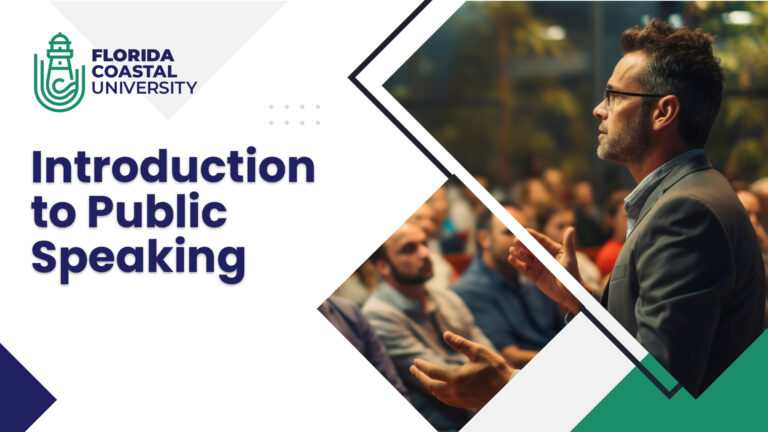 BSSCS: COM 101- Introduction to Public Speaking