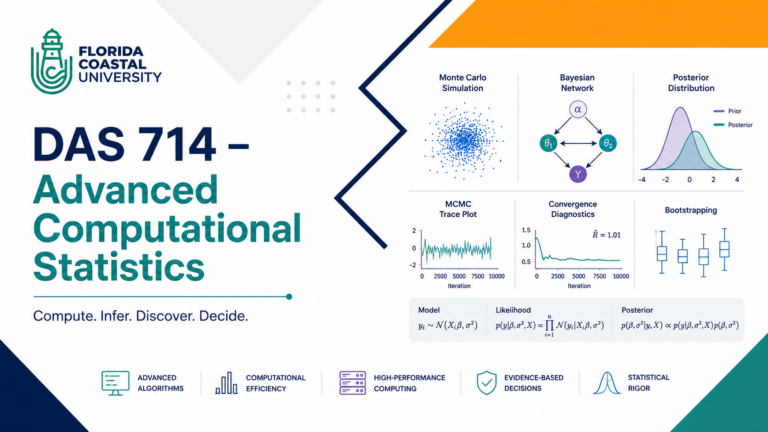 DAS 714 – Advanced Computational Statistics